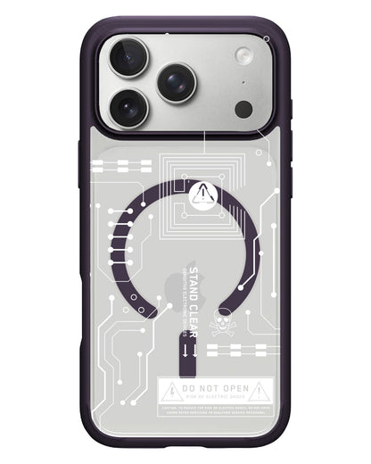 iPhone Rearguard Hybrid - Circuit White