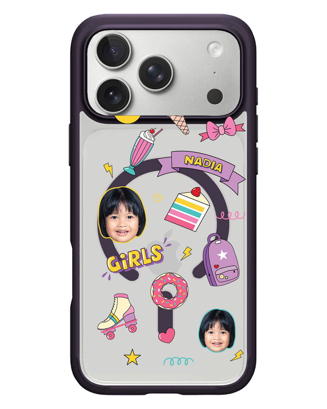 iPhone Rearguard Hybrid - Face Grid Comic