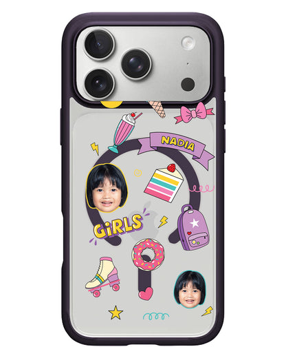 iPhone Rearguard Hybrid - Face Grid Comic