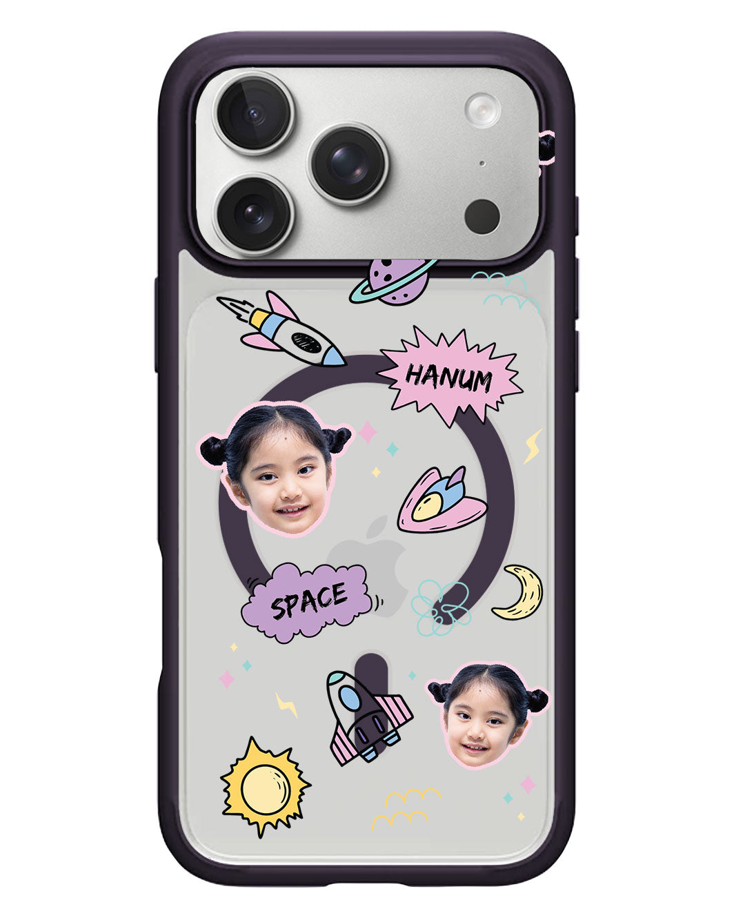 iPhone Rearguard Hybrid - Face Grid Space