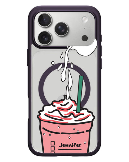 iPhone Rearguard Hybrid - Raspberry Frappe