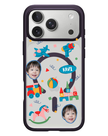 iPhone Rearguard Hybrid - Face Grid Boy's Toys