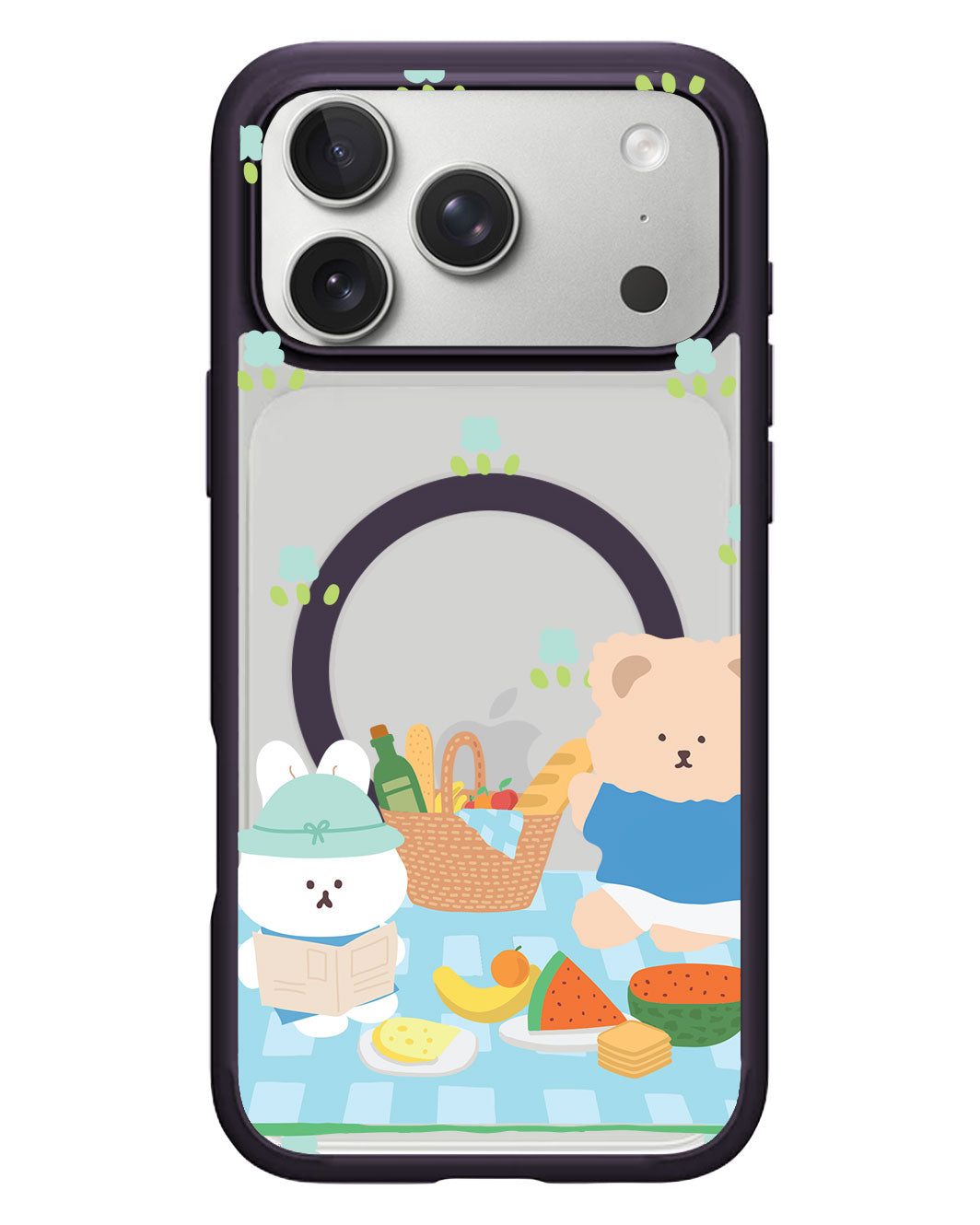 iPhone Rearguard Hybrid - Picnic Bear Blue