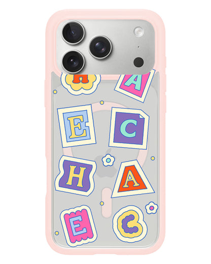 iPhone Rearguard Hybrid - Adorable Monogram 3.0