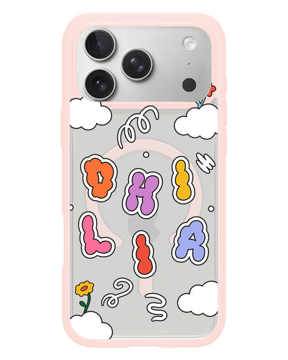 iPhone Rearguard Hybrid - Adorable Monogram 6.0