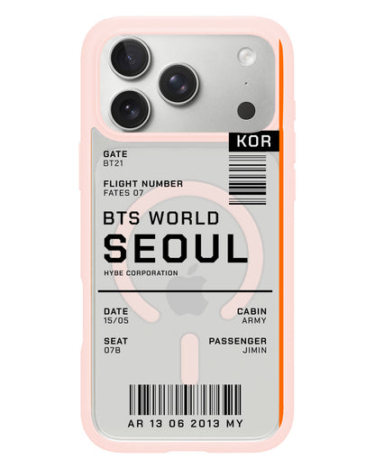 iPhone Rearguard Hybrid - BTS World Ticket
