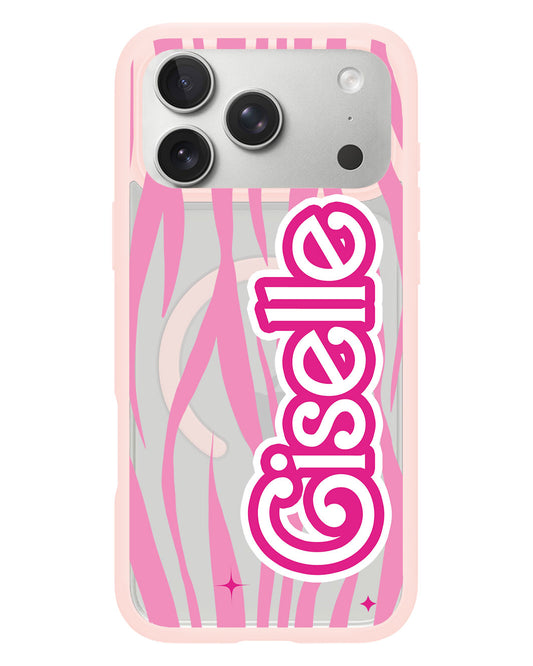 iPhone Rearguard Hybrid - Barbie Zebra Pattern
