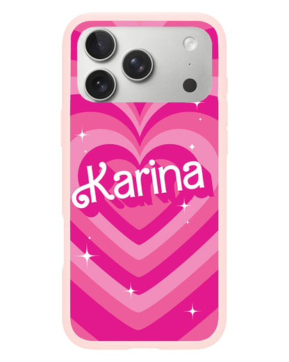 iPhone Rearguard Hybrid - Barbie Love Pattern