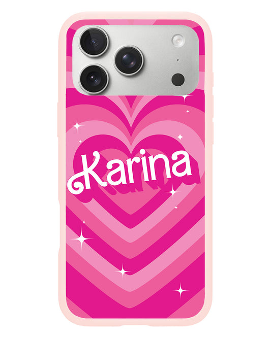 iPhone Rearguard Hybrid - Barbie Love Pattern