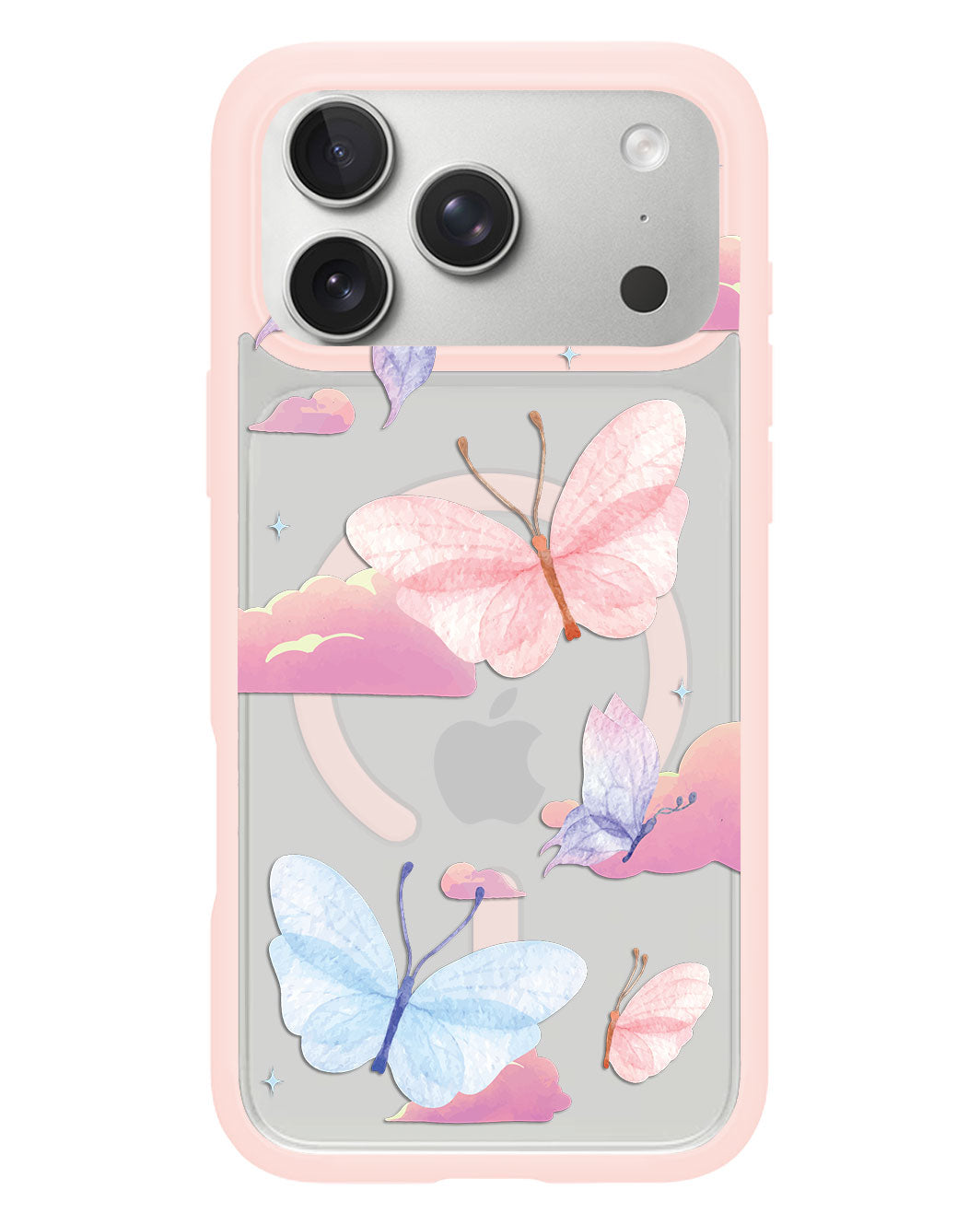iPhone Rearguard Hybrid - Butterfly Clouds