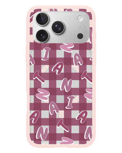 iPhone Rearguard Hybrid - CUSTOM MONOGRAM 3.0 Checkered 2.0