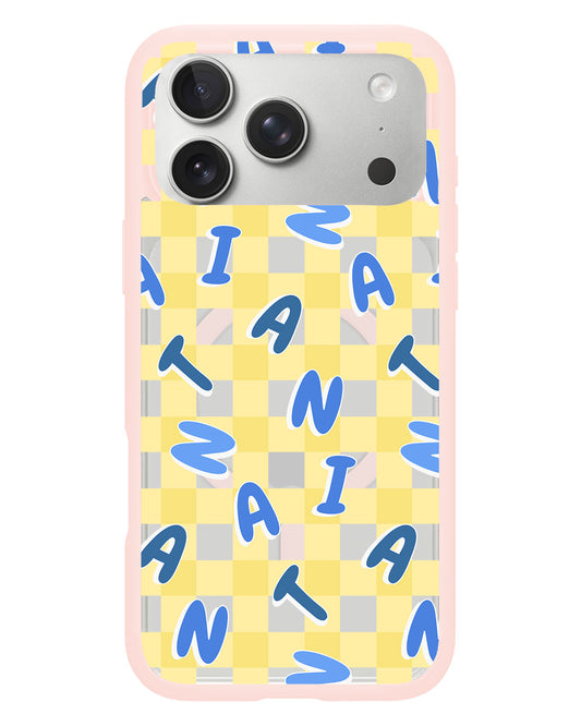 iPhone Rearguard Hybrid - CUSTOM MONOGRAM 3.0 Checkered 3.0
