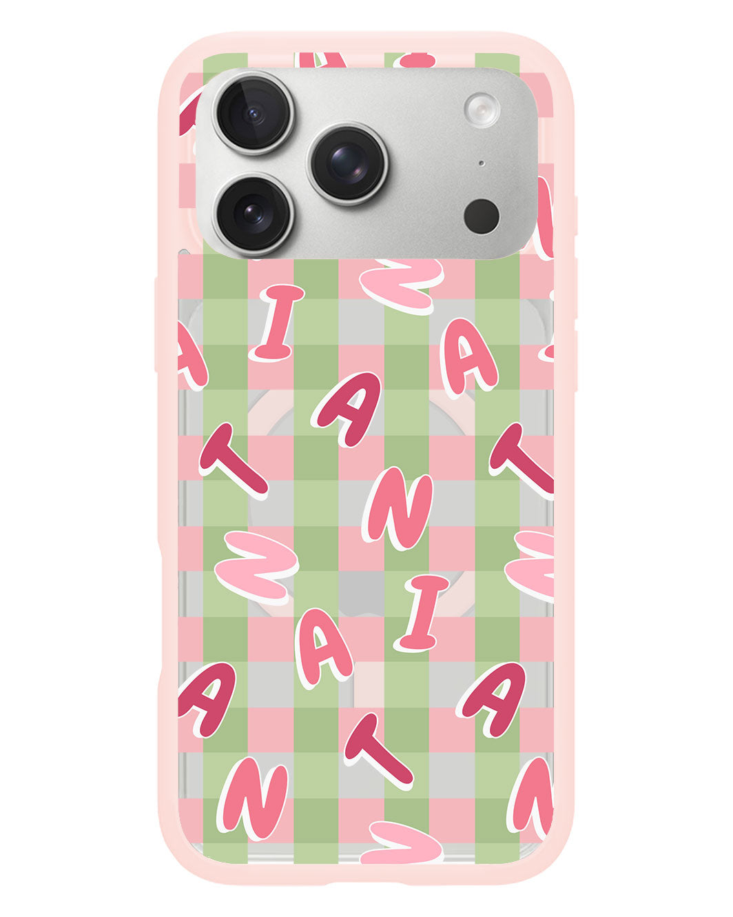 iPhone Rearguard Hybrid - CUSTOM MONOGRAM 3.0 Checkered 4.0