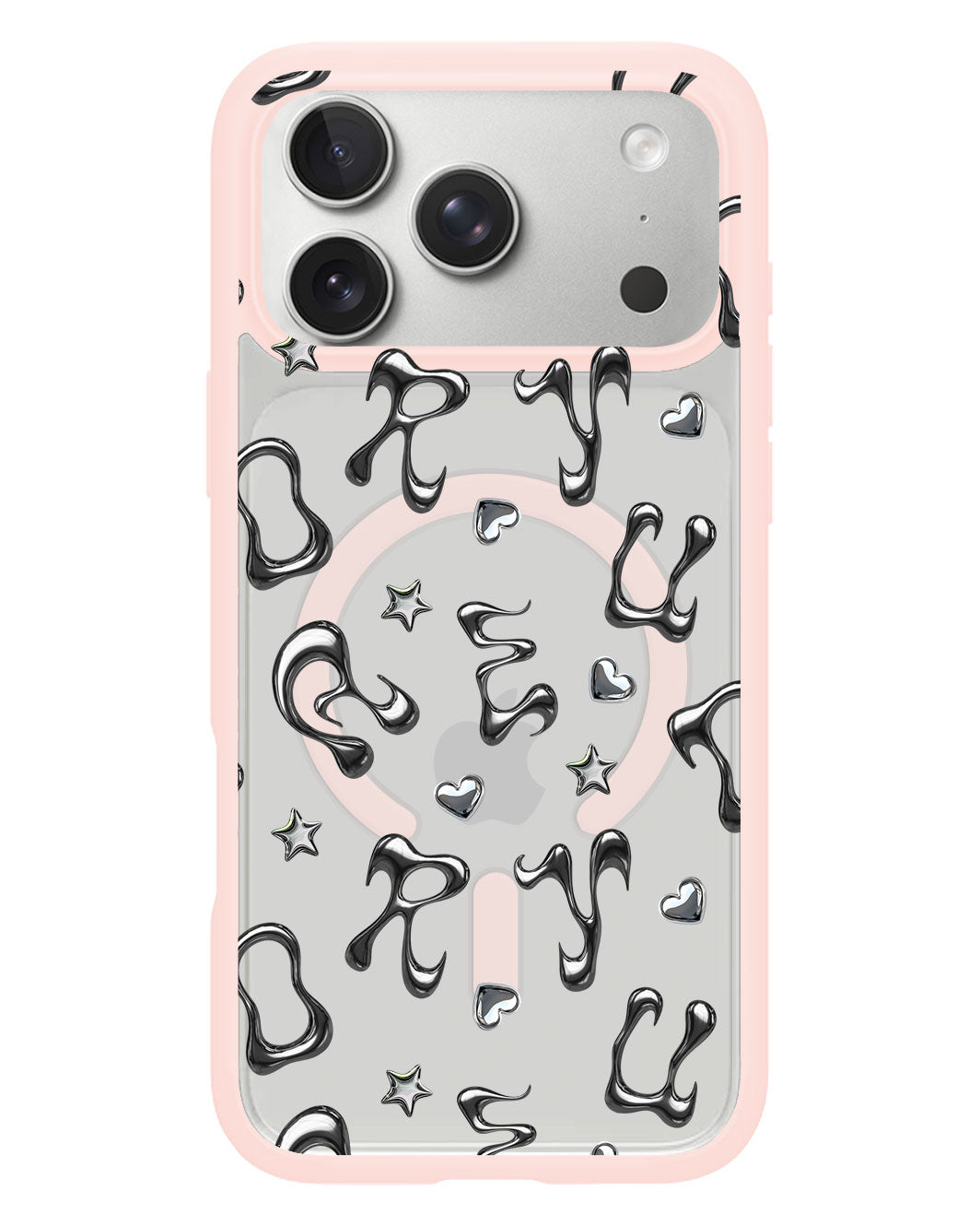 iPhone Rearguard Hybrid - Chrome Monogram 2.0