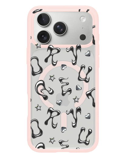 iPhone Rearguard Hybrid - Chrome Monogram 2.0