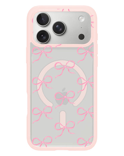 iPhone Rearguard Hybrid - Coquette Pink Bow