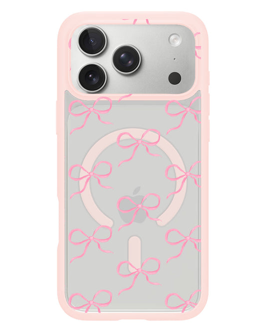 iPhone Rearguard Hybrid - Coquette Pink Bow