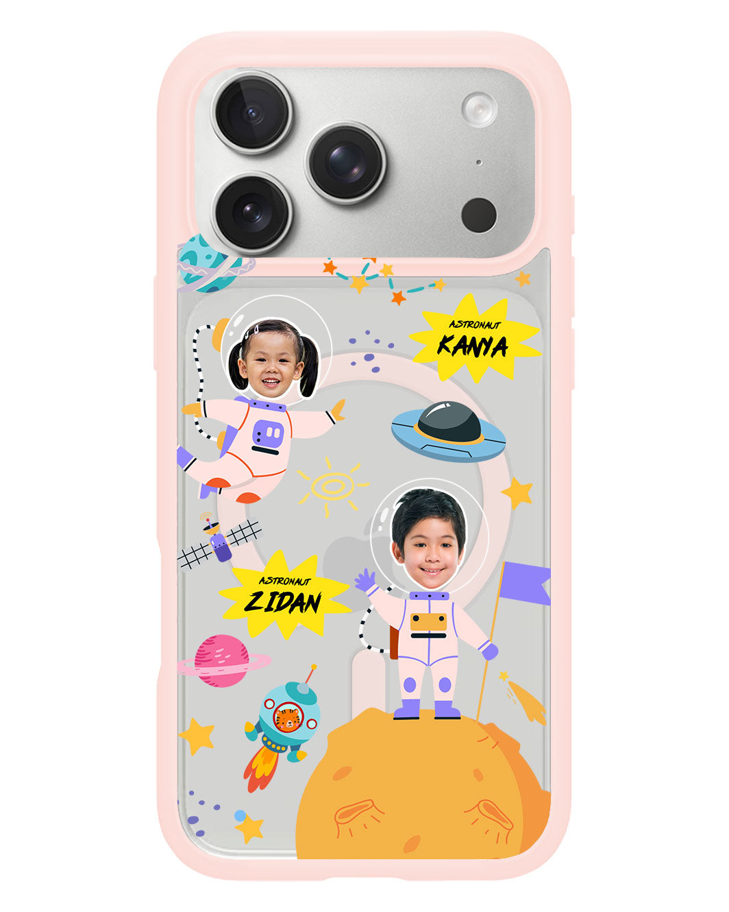 iPhone Rearguard Hybrid - Face Grid Dream Astronaut