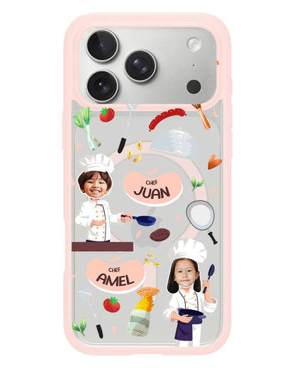 iPhone Rearguard Hybrid - Face Grid Dream Chef