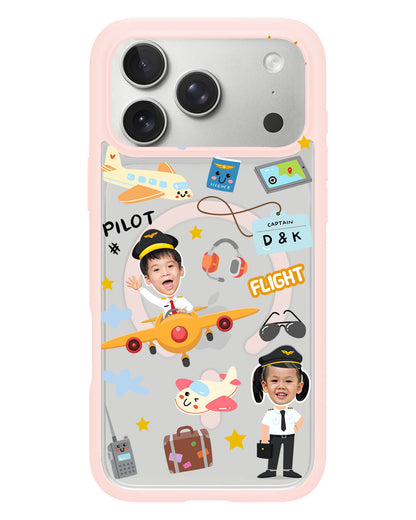 iPhone Rearguard Hybrid - Face Grid Dream Pilot