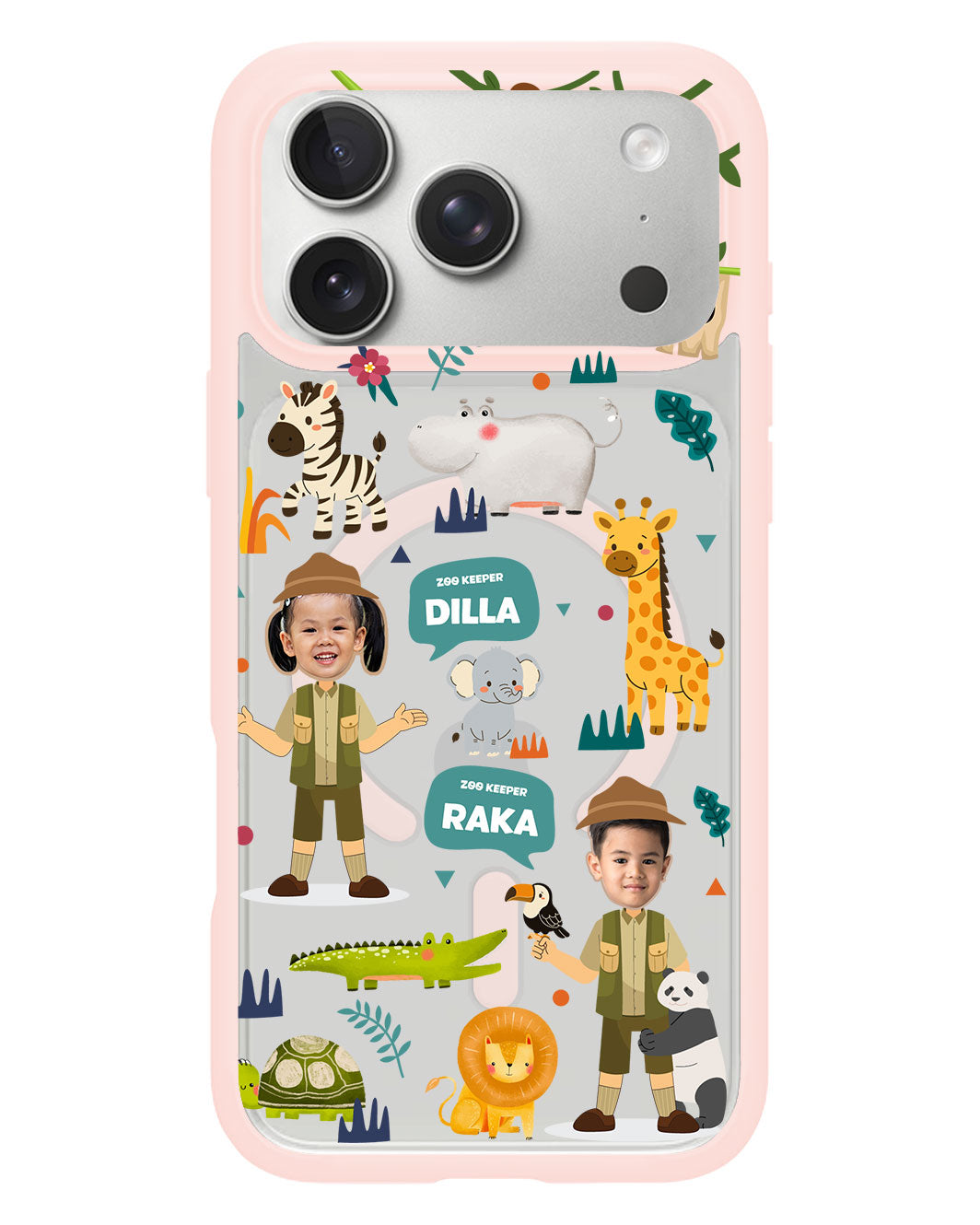 iPhone Rearguard Hybrid - Face Grid Dream Zoologist