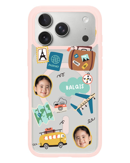 iPhone Rearguard Hybrid - Face Grid Travel