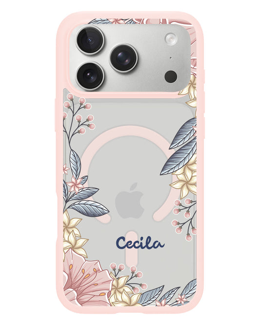 iPhone Rearguard Hybrid - Pink Floral