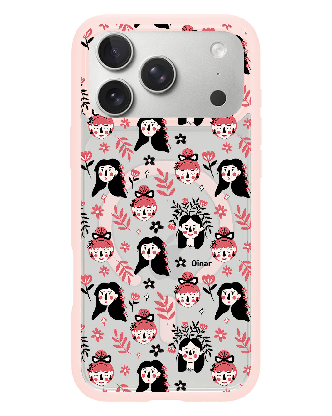 iPhone Rearguard Hybrid - Flowery Faces