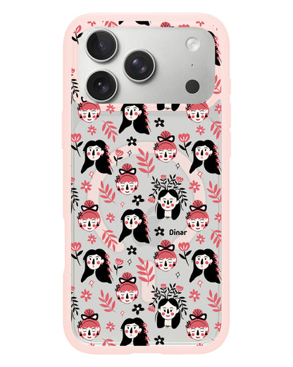 iPhone Rearguard Hybrid - Flowery Faces