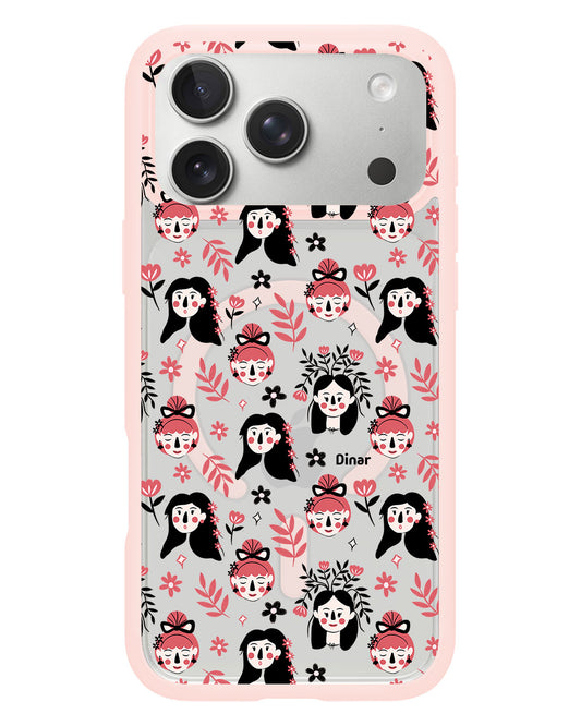 iPhone Rearguard Hybrid - Flowery Faces