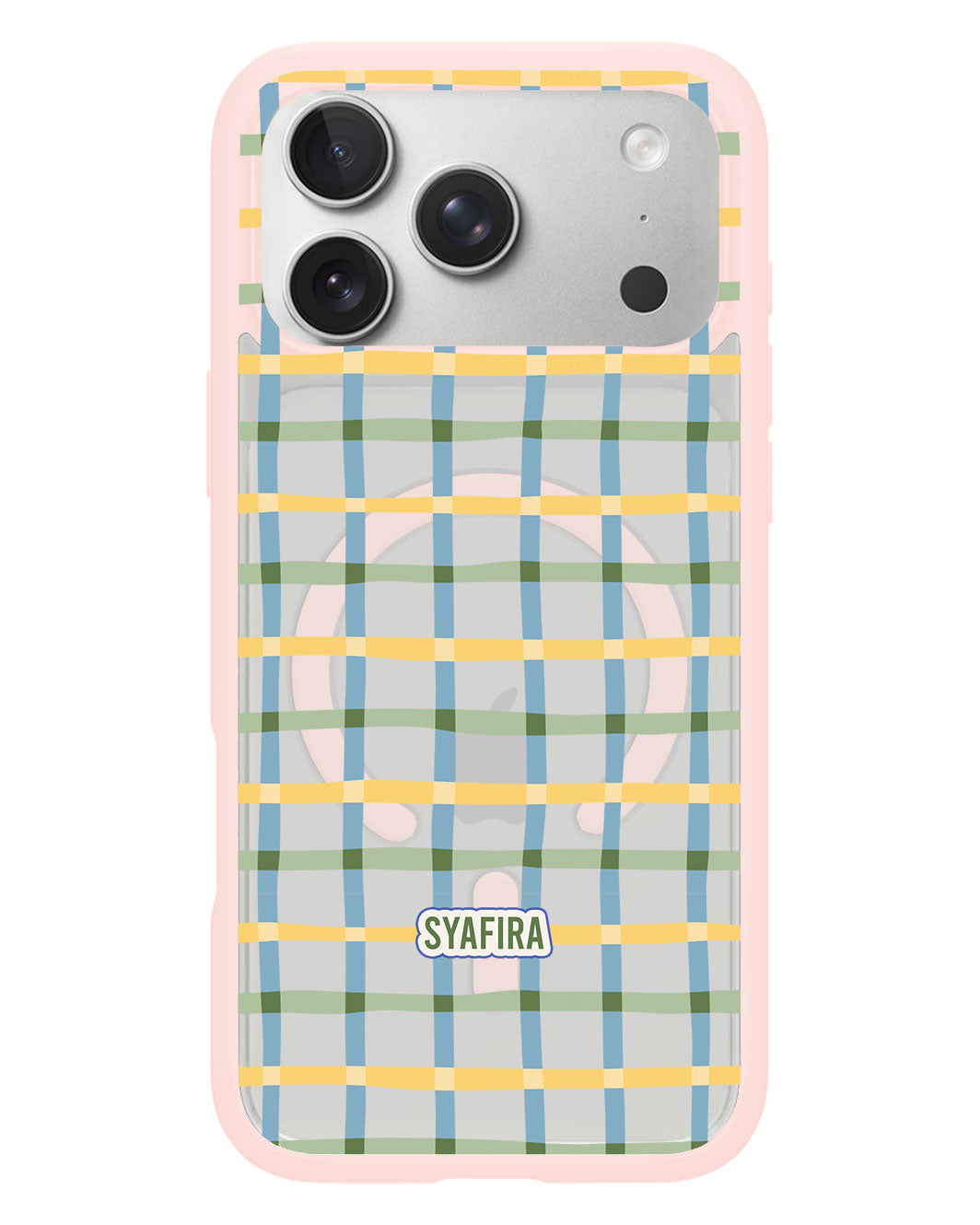 iPhone Rearguard Hybrid - Beige Grid