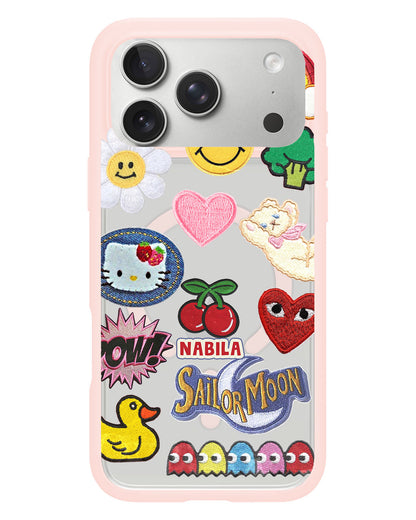iPhone Rearguard Hybrid - Cute Denim