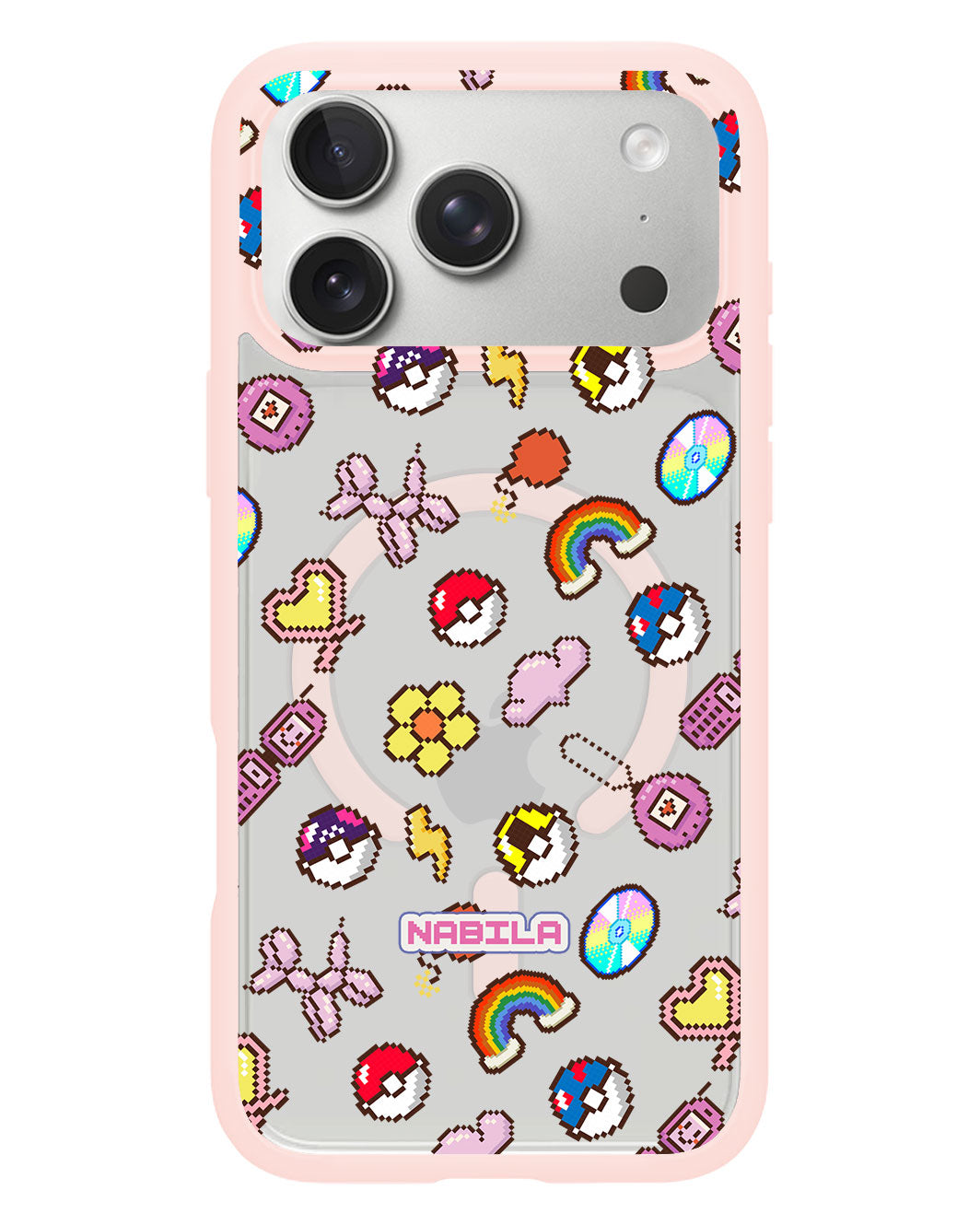iPhone Rearguard Hybrid - Pink Glitch