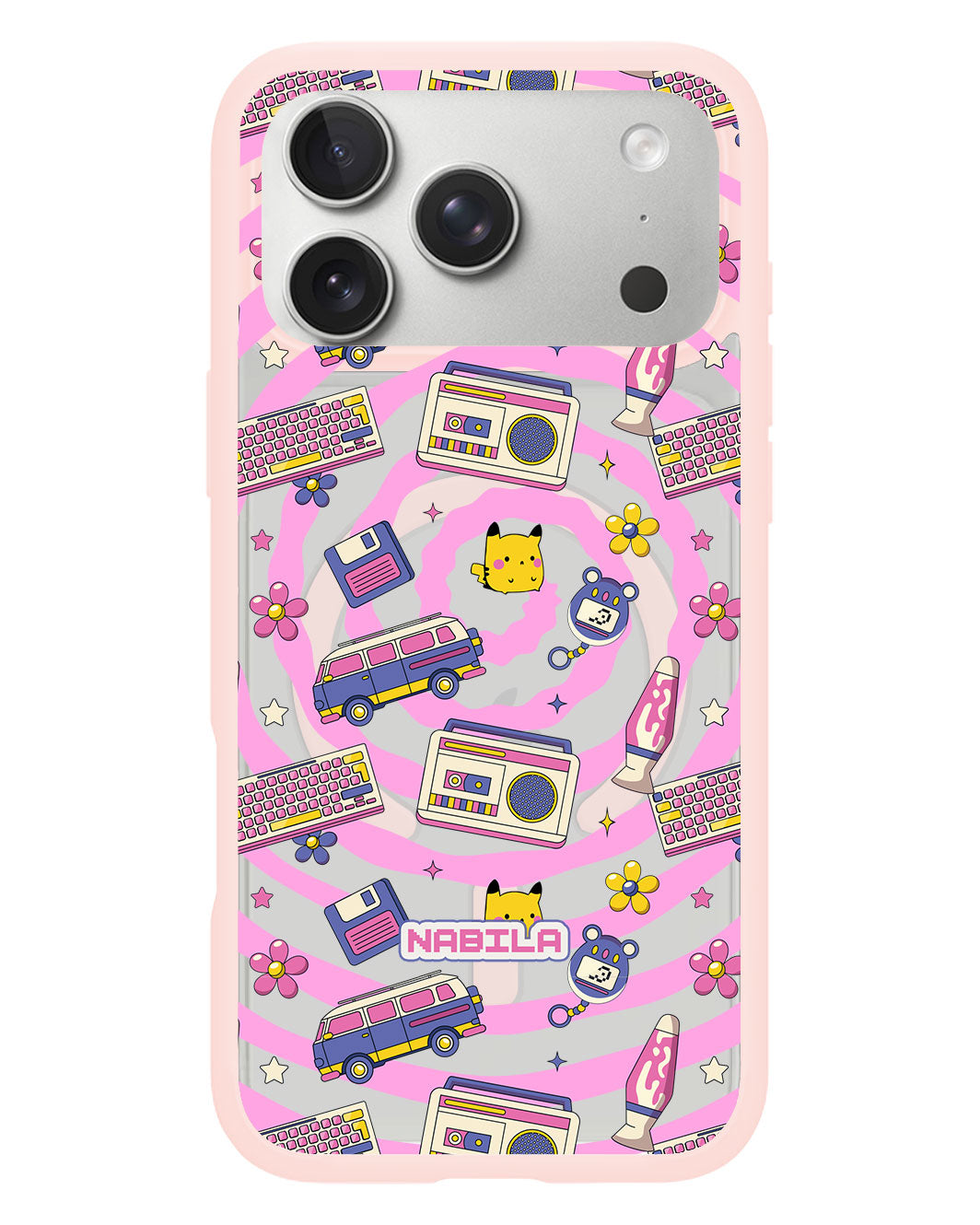 iPhone Rearguard Hybrid - Retro Spiral