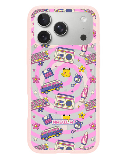 iPhone Rearguard Hybrid - Retro Spiral