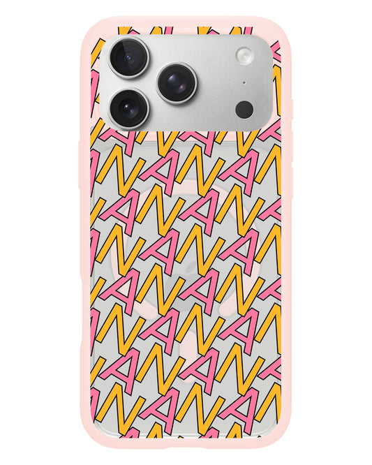 iPhone Rearguard Hybrid - CUSTOM MONOGRAM 3.0 Initial 3.0