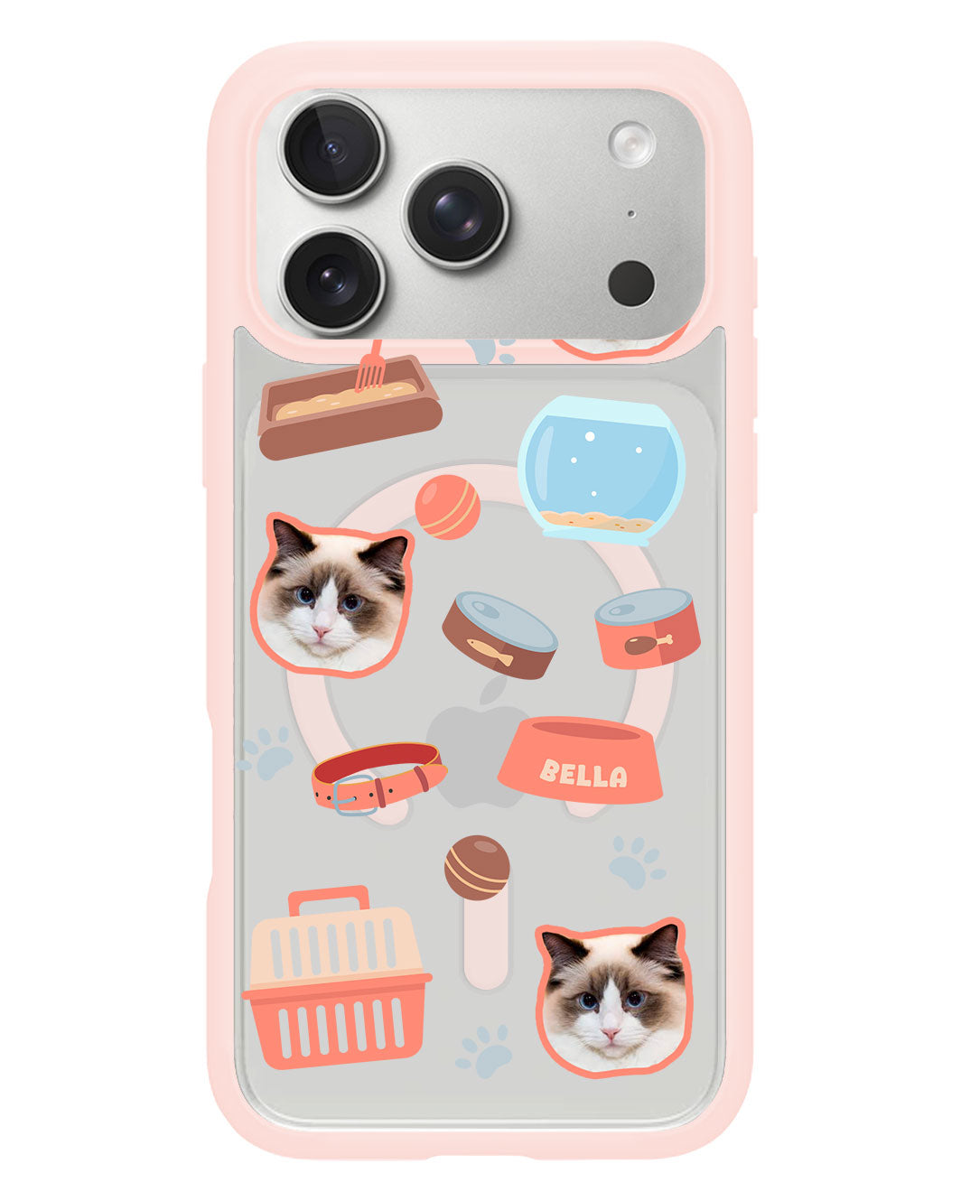 iPhone Rearguard Hybrid - Pet Grid Kitty Cozy Corner