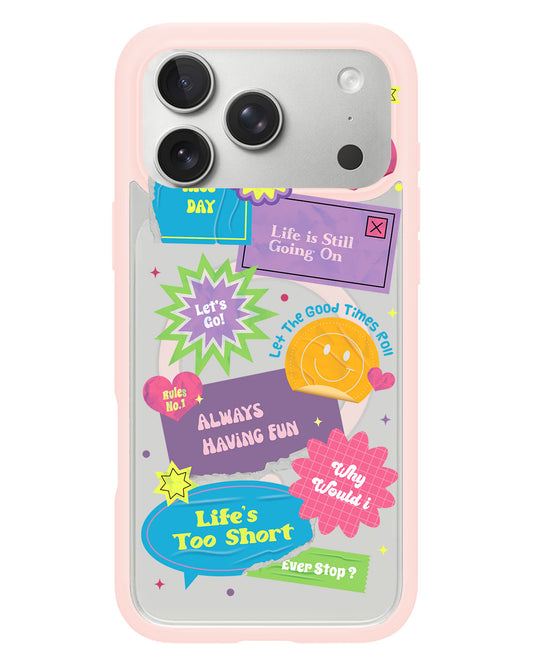 iPhone Rearguard Hybrid - Life's too Short