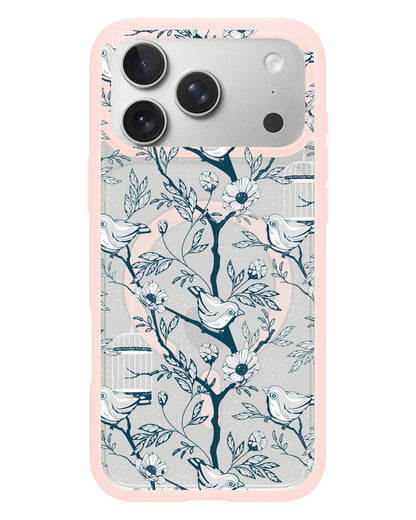 iPhone Rearguard Hybrid - Lovebird Monochrome