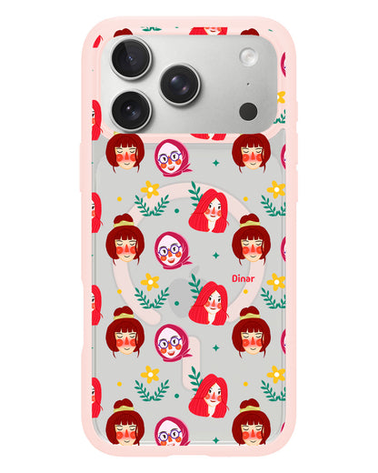 iPhone Rearguard Hybrid - Lovely Faces