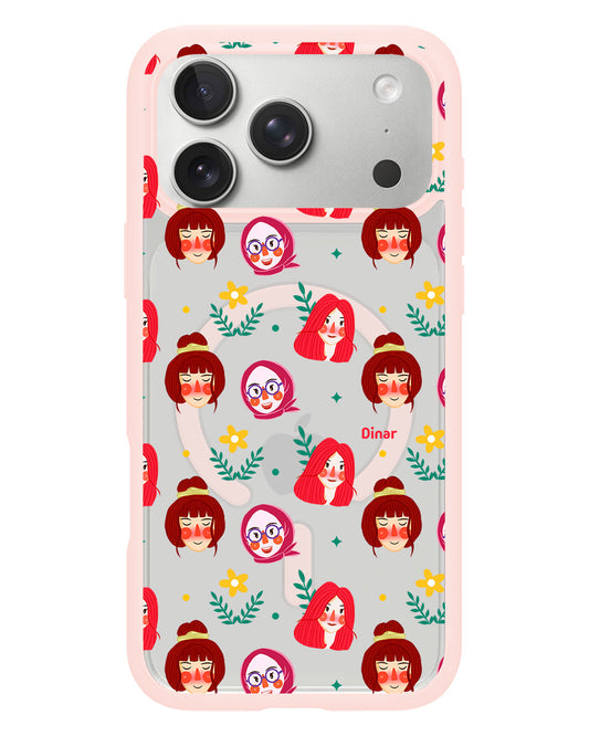 iPhone Rearguard Hybrid - Lovely Faces