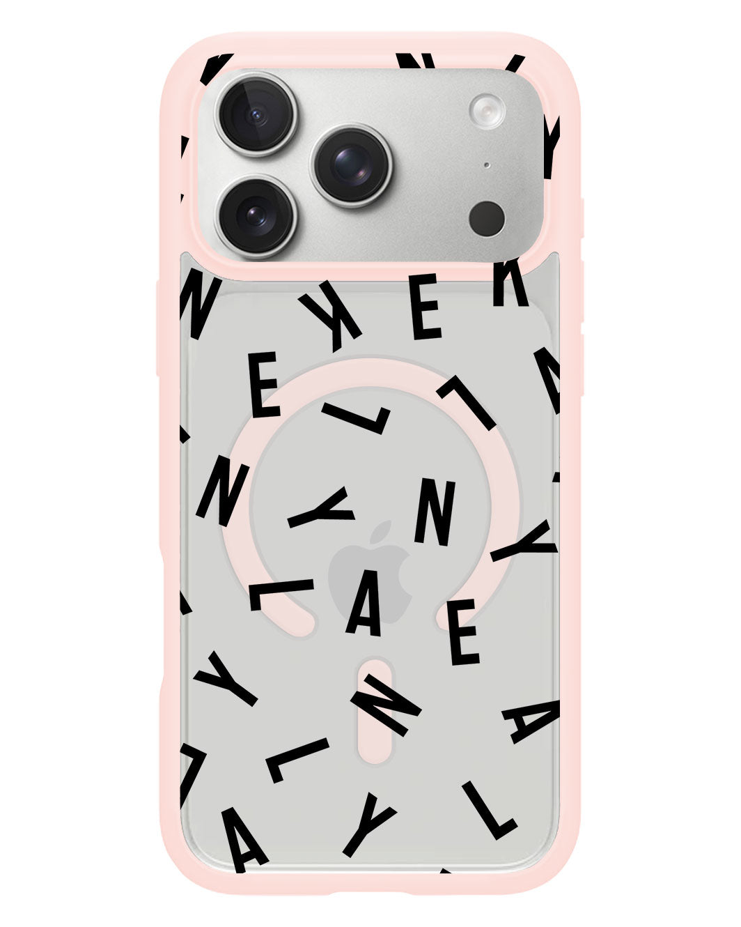 iPhone Rearguard Hybrid - CUSTOM MONOGRAM 1.0 Noir