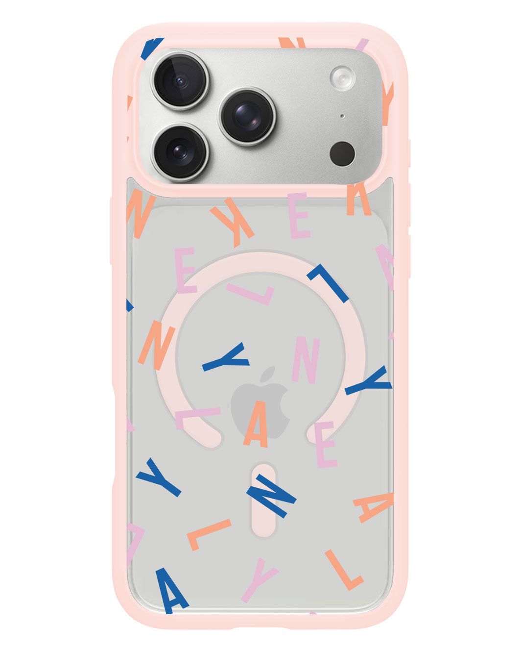 iPhone Rearguard Hybrid - CUSTOM MONOGRAM 1.0 Rainbow