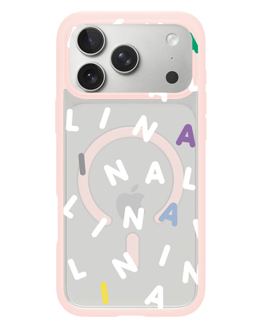 iPhone Rearguard Hybrid - CUSTOM MONOGRAM 2.0 White