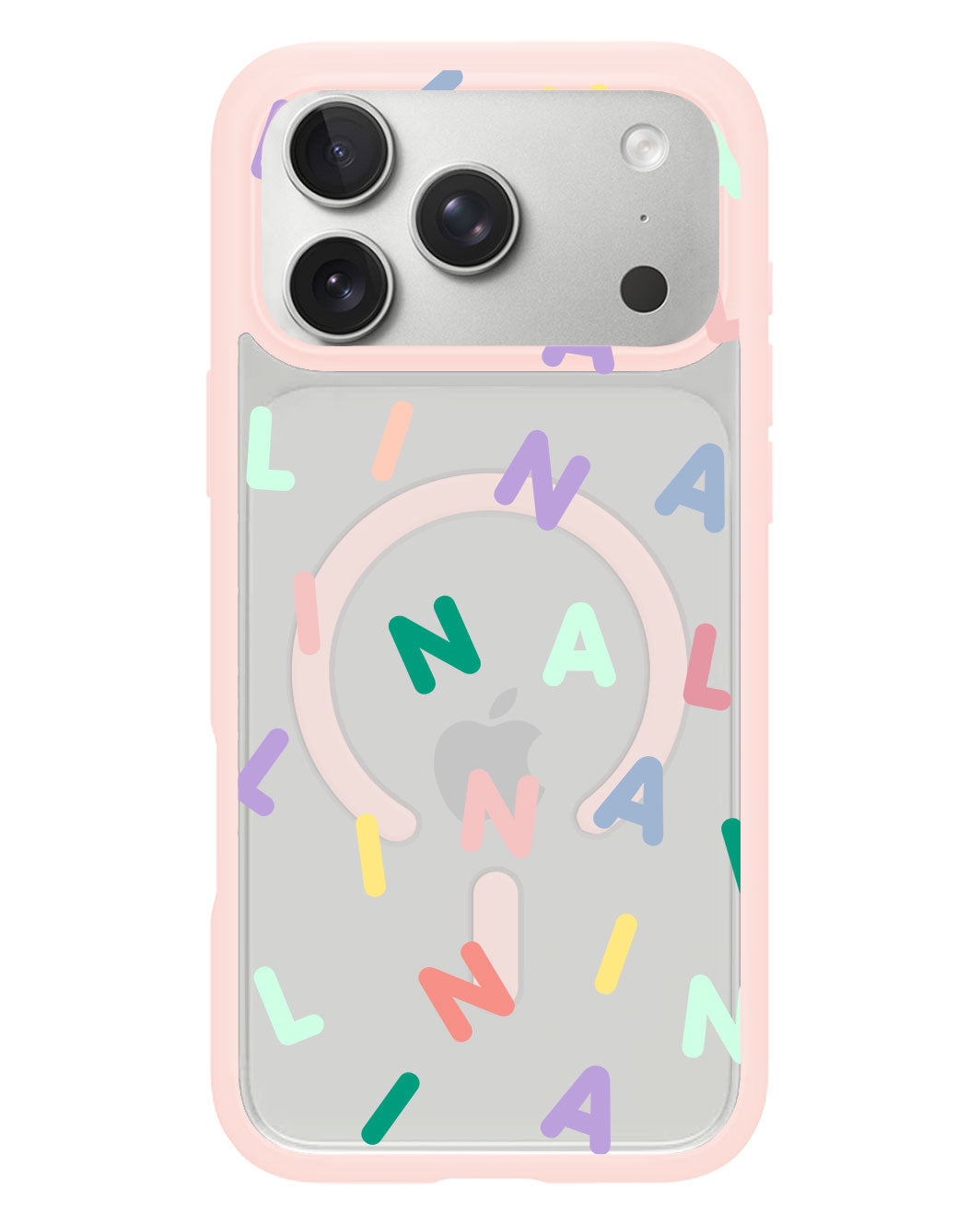 iPhone Rearguard Hybrid - CUSTOM MONOGRAM 2.0 Rainbow