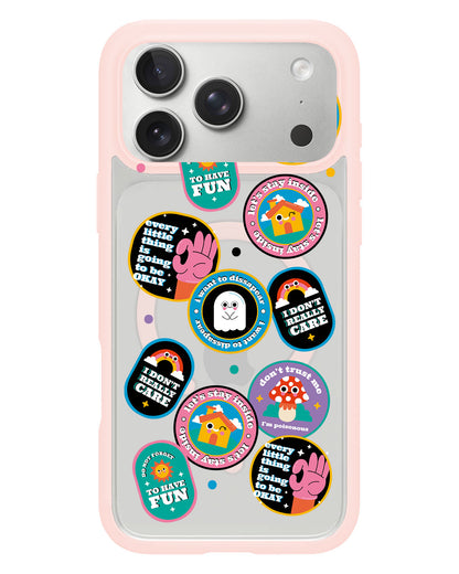 iPhone Rearguard Hybrid - Monster Sticker Pack