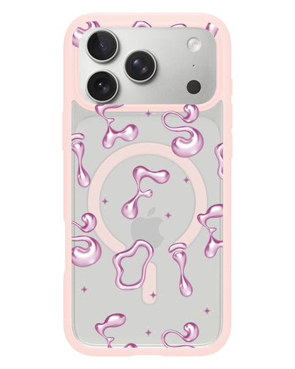 iPhone Rearguard Hybrid - CUSTOM MONOGRAM 3.0 Pink Chrome