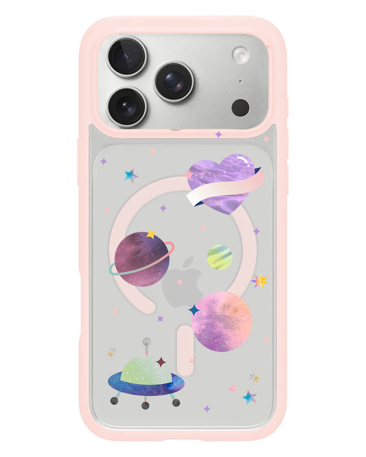 iPhone Rearguard Hybrid - Pink Planet