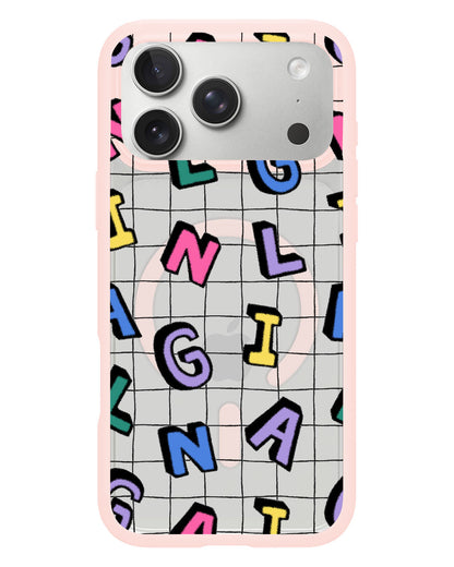 iPhone Rearguard Hybrid - CUSTOM MONOGRAM 3.0 Playful 2.0