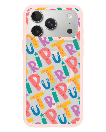 iPhone Rearguard Hybrid - Playful Monogram 4.0